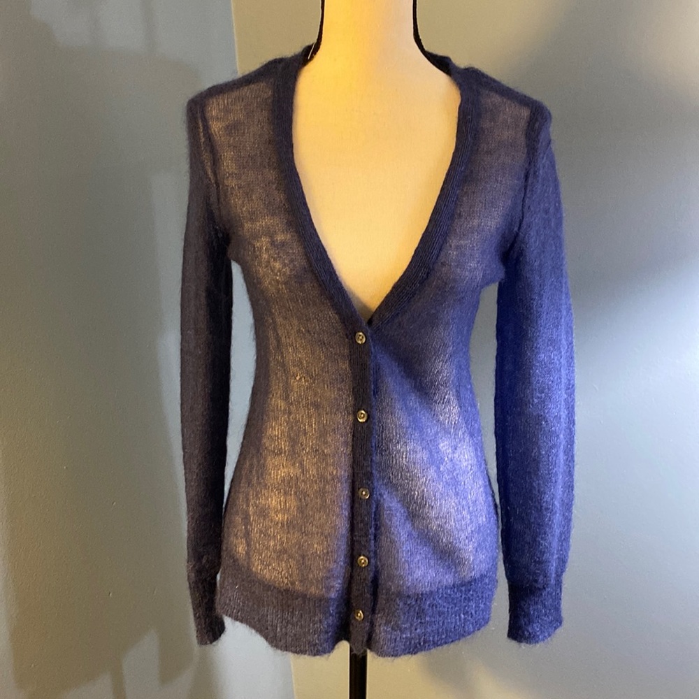 J. Jill mohair cardigan sweater size XS EUC